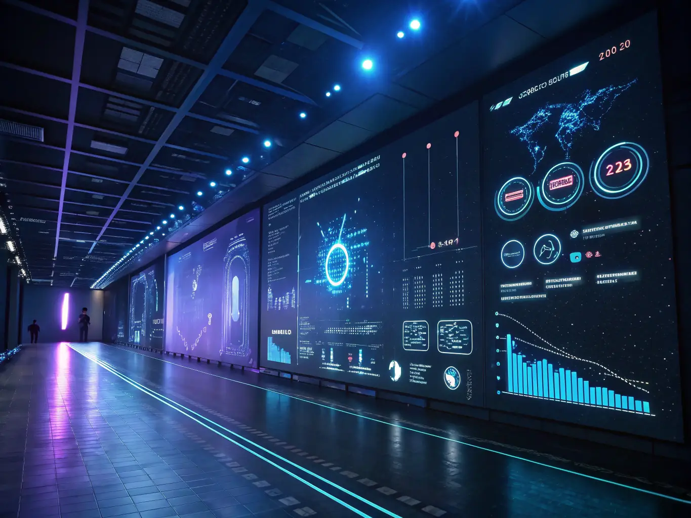 A detailed image showcasing Zero-Carbon's AI-driven streaming technology, highlighting personalized content delivery and optimized bandwidth usage. The image should convey efficiency and reduced energy consumption.